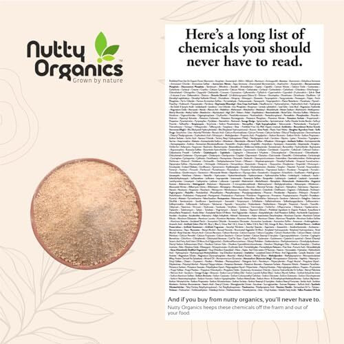 Nutty Organics Natural Dry Dates Powder - 500 Gm | Fined Kharek/Dates Powder | Use As A Subsitute For Sugar