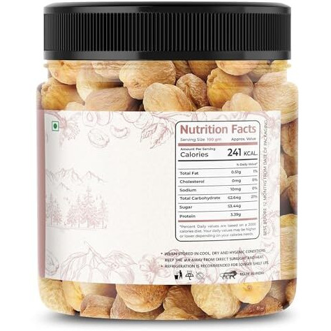 Lila Dry Fruits Apricots 500 G X 2,100% Natural Dried Afghani Apricot|Naturally Sweet Khubani|Dry Fruit Khurbani Ideal For Snacking,Baking,Cooking & Toppings|Perfect For Giftings,1000 Grams
