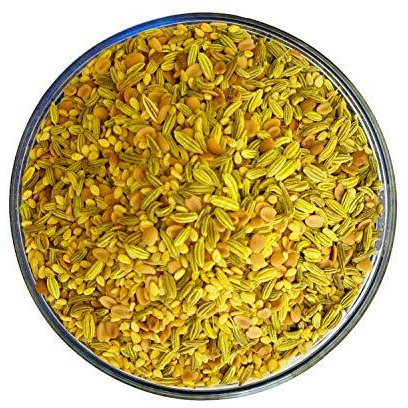 Jyoti Ben's Mukhwas - Roasted Saunf With Dhaniya Daal And Till |Premium Mukhwas|Digestive Mouth Freshener|After-Meal Snacks|100% Natural|Good For Digestion - 250 Gram