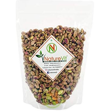 Nature Vit Pistachios Kernels Without Shell, 200 Gram | Unsalted | Mota Pista | Bada Pista | Sada Pista | Dry Fruit, Big Size | Super Crunchy & Delicious | No Gluten | Non Gmo