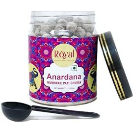 Royal Mouth Fresheners Anardana Pachak Goli, Mouthfreshener, Digestive Candy, Tasty Healthy Hajma Churan Goli, After Meal Mukhwas, 350G (Jar)