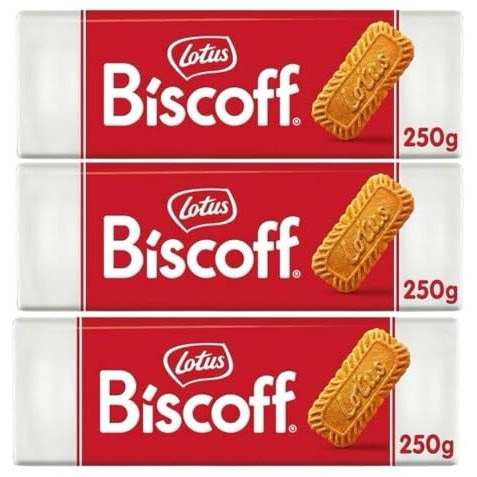 Celebrino Bis-Coff Lotus | Belgian Speculoos | Caramelized Biscuit Cookies |Choco| Non-Gmo And Vegan | 250G | Pack Of 3
