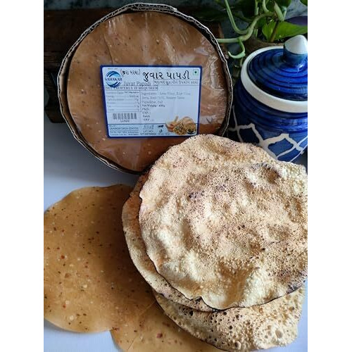 Sahakar Jowar Papad/Khichiya Papad 400 Gram (Pack Of 1)