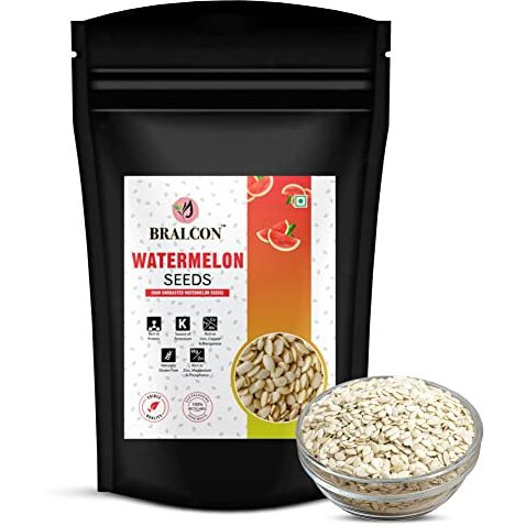 Bralcon Seeds Combo Of Chia, Watermelon, Pumpkin, Sunflower, Flax Seeds - 500G (5 X 100G Each Pack) | Unroasted Mix Seeds For Eating With Omega 3 And Rich In Fiber, Protein For Weight Loss