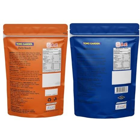 Tong Garden Imported Combo 820 Gm (Party Snack 450G*1,Salted Peanuts 370G*1)