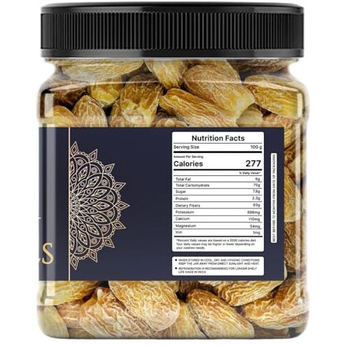 Lila Dry Fruits Yellow Dry Dates 1 Kg  100% Natural Khajoor | Sun-Dried, Sweet And Chewy, Ideal For Snacking, Cooking & Traditional Recipes | Khajurdry Fruits Perfect For Gifting