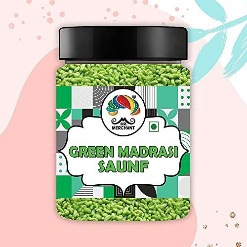 Mr. Merchant Green Madrasi Saunf Mukhwas Mouth Freshener Mix, 300G