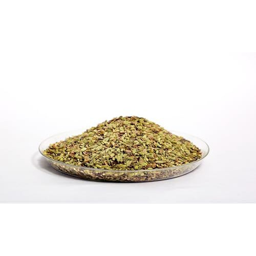 Jyoti Ben's Mukhwas - Roasted Saunf With Dhaniya Daal, Flax Seed, Till(Sesame) & Suwa(Dill Seed)|Premium Mukhwas|Digestive Mouth Freshener|After-Meal Snacks|100% Natural|Good For Digestion - 250 Gram