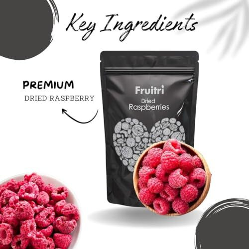 Fruitri Dried Whole Raspberries 100Gram