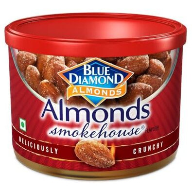 Blue Diamond Smokehouse Flavoured Crunchy Almonds, Deliciously Seasoned 150Gm