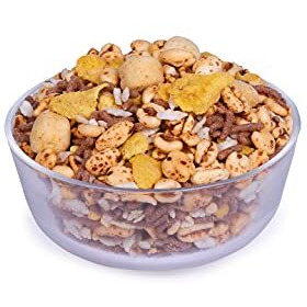 P P Foods Roasted Puff Multigrain/Multigrain Mix/Roasted Snacks 600 Gm (Pack Of 3, 200Gm Each)