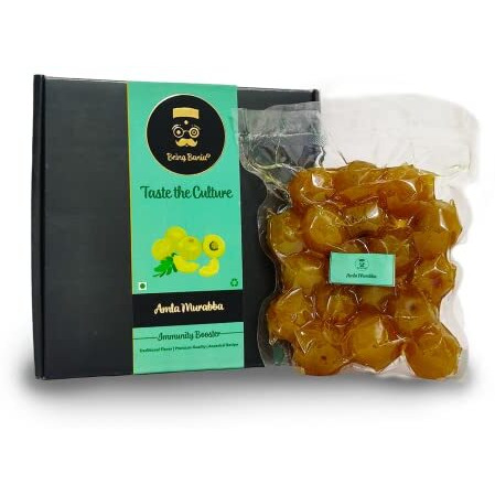 Being Bania Amla Murabba, 750G In Vacuum Pack | Immunity Booster | Homemade Murabba (Amla Murabba (Sugar))