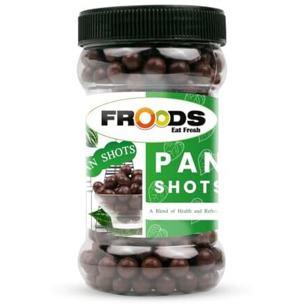 Froods Paan Shots, Natural Digestive Mouth Freshener (Instant Paan, Mouth Freshener, Paan Mukhwas) Pan Flavor Candy, 250G