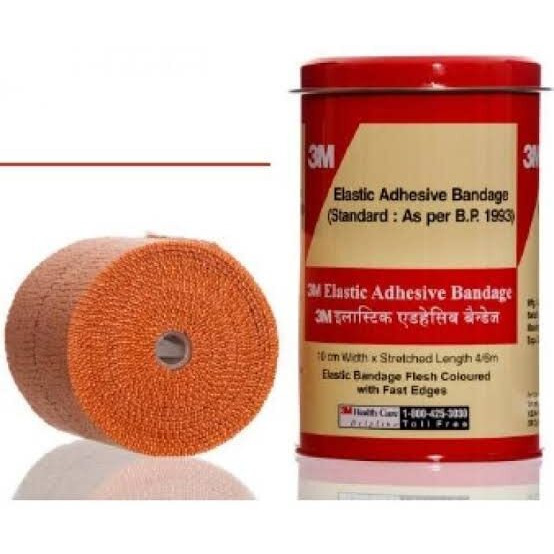 3M India Elastic Adhesive Bandage 3M 10 Cm X 4/6 M