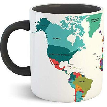 Tajnan Printed Coffee Mug For Gifting (Ceramic,Multicolor,300Ml)