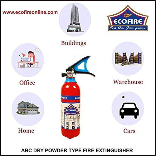 Eco Fire Abc Powder Type 1 Kg Fire Extinguisher (Red)