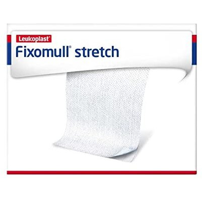 Fixomull Original Stretch Imported 10Cm X 10M Hypoallergenic Nonwoven Adhesive Wound Dressing Fixation Tape Bandage Breathable & Skin-Friendly For Long-Lasting Comfort Pack Of 1