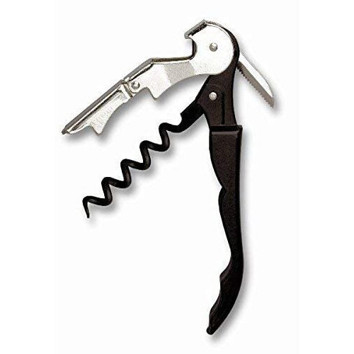 Amigozz Professional WaiterS Corkscrew  All-In-One Corkscrew, Bottle Opener And Foil Cutter, The Favored Choice Of Sommeliers, Waiters And Bartenders Around The World- 1Pc