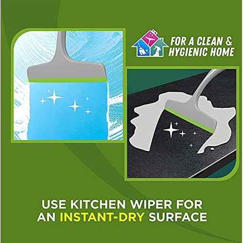 Scotch-Brite Plastic Combo |Kitchen Sink Brush-2N (1N Sink Brush+1N Refil + Kitchen Wiper |, Black