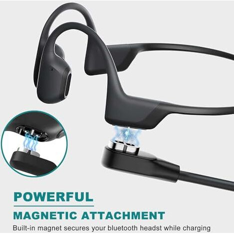 Verilux Magnetic Charging Cable For Shokz Headphones Magnetic Charger Cord Perfectly Compatible With Aftershokz, Shokz Openrun Pro, Openrun, Openrun Mini, Opencomm Bone Conduction Headphones