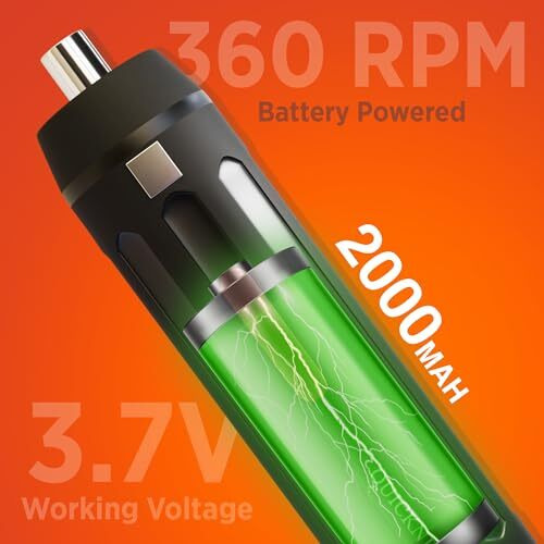 Quicknex Automatic Electric Screwdriver Set For Professional And Home Use With Rechargeable 2000 Mah Lithium Power I Portable Screw Machine Kit With 33 Bits, 360 Rpm, 4.2V Battery,