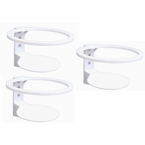 Makerv Wall Mount Bracket For Tp-Link Deco X10 X20 X60 X68 Mesh Router, Wall Stand/Holder For Tp-Link Deco X20 X60 X68 Mesh Wifi Router Plastic Screw Mount (Pack Of 3)