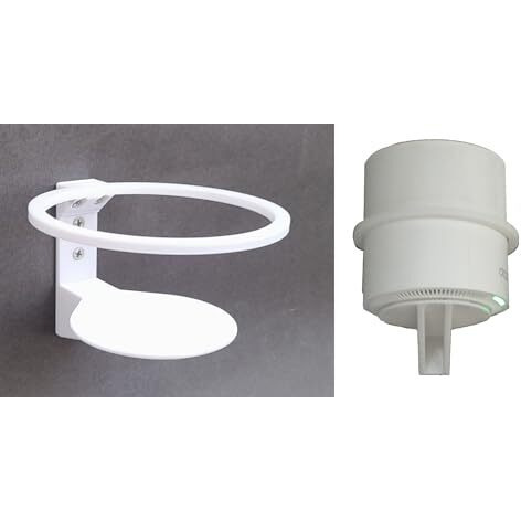 Makerv Wall Mount Bracket For Tp-Link Deco X10 X20 X60 X68 Mesh Router, Wall Stand/Holder For Tp-Link Deco X20 X60 X68 Mesh Wifi Router Plastic Screw Mount (Pack Of 3)