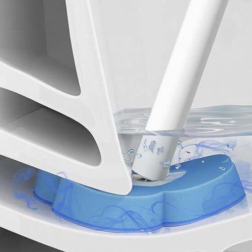 Oenza Disposable Toilet Brush's Refills, Toilet Cleaning Supplies, Toilet Brush's Disposable Head Refill Pack Of 8 Refills For Deep Cleaning And Hygienic Bathroom Maintenance (8 Refilles)
