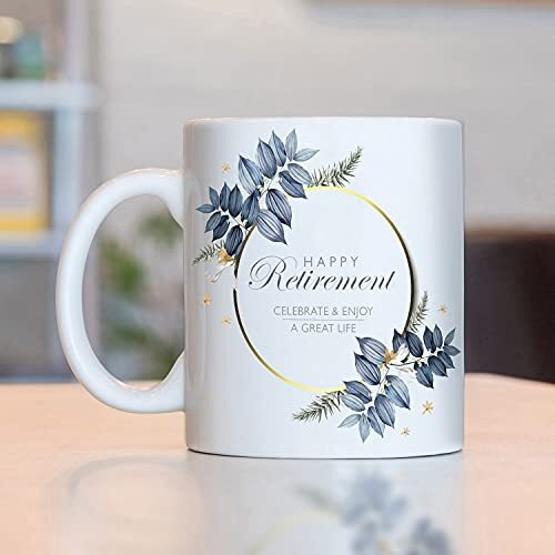 Exciting Lives - Retirement Mug Coffee Mug - Gift For Father, Boss, Uncle - 330Ml (Ceramic)