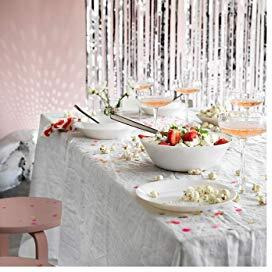 Ikea 6-Piece Tempered Opal Glass Dinnerware Plates/Bowls, White (Deep Plate, White20 Cm)