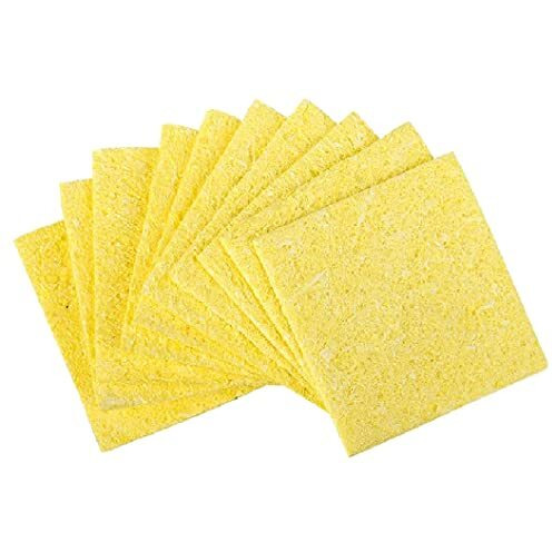 Catchex Sponge For Cleaning Soldering Iron Bit Solder Or Tip Welding Clean Pad (Pack Of 12)