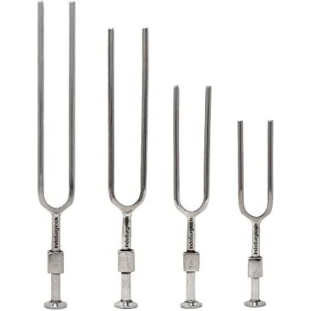 Is Indosurgicals Tuning Fork (Set Of 128, 256, 512 & 1024 Hz)