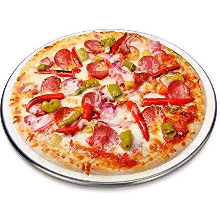 Zenshop Combo Aluminum Pizza Screen/Mesh For Home Kitchen Restaurant Supplies, Diameter 8 Inch, Sliver (Pack Of 2)