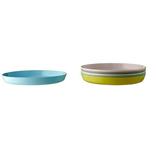 Ikea Plastic Plate - Pack Of 12, Multicolour