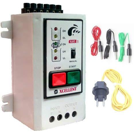 Microtail Fully Automatic Water Level Controller With In Line Flow Sensor, For Direct Line Municipality Water Supply To Overhead Tank, Single Phase 230V Ac
