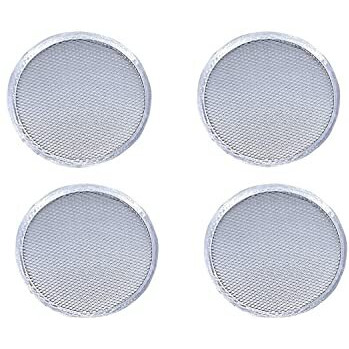 Zenshop Diameter 10 Inch Pure Aluminium Pizza Screen. (Set Of 4 Piece)