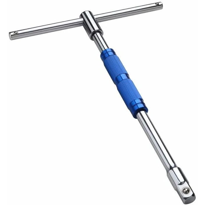 Inditrust 360 Rotation T Type Socket Wrench 1/2 (12.5Mm) Detachable T-Bar Spanner For Hex/Twelve Angle Socket Sleeve Tools