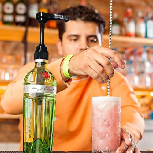 Thw 6Pcs Coffee Syrup Pump Dispenser, Fits 750Ml Bottles, For Skinny Syrup, Jam, Dish Soap, Shower Gel, Cosmetics, Lotion (Gold, White, Black)