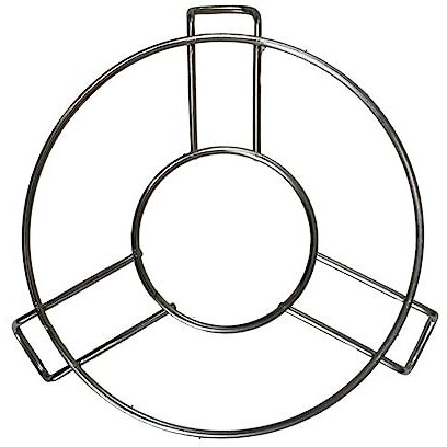 Kitdor Stainless Steel Hot Pot Stand For Kitchen (Pack Of 6) | Trivets For Heat Damage Protection For Counter Tops | Round Table Ring Set Of 6, Heat Resistant Steel Stand For Hot Utensils