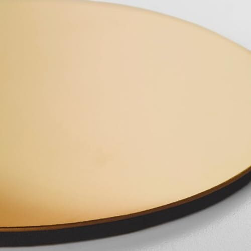 Ikea Glattis Coasters With Holder Brass Color 6 Pack Size 3" 503.430.05