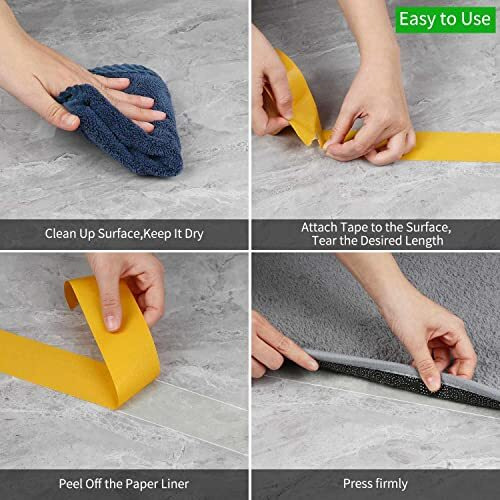 Oxsam Double Sided 3Cm X 20M Long Super Strong Sticky Carpet Tape, Non-Slip Waterproof Removable Mesh Grid Tape For Hardwood Floors, Mats, Wall Hanging & Paste Decoration (20M)