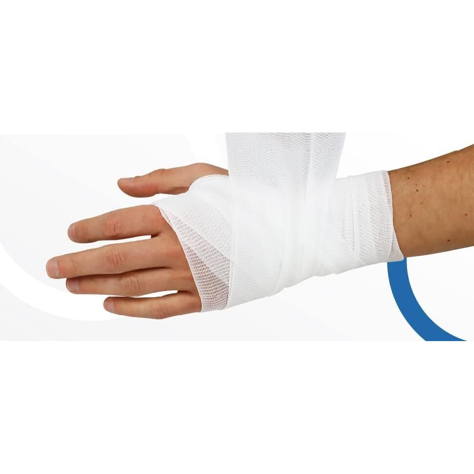 Nuvo Medsurg Sterile Roller Bandage - 12 Rolls (10 Cms X 4 Mts)