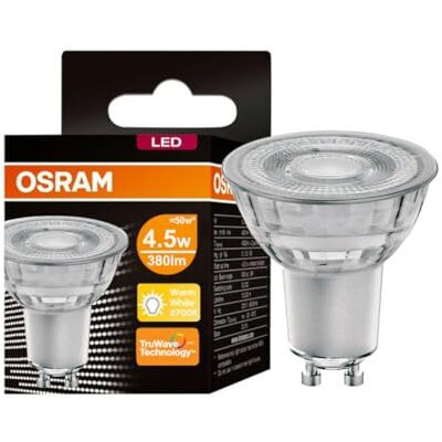 Osram Ledvance Pr165036 2700K 230V 4.5 Watt Gu10 Led Lamp (Warm White)