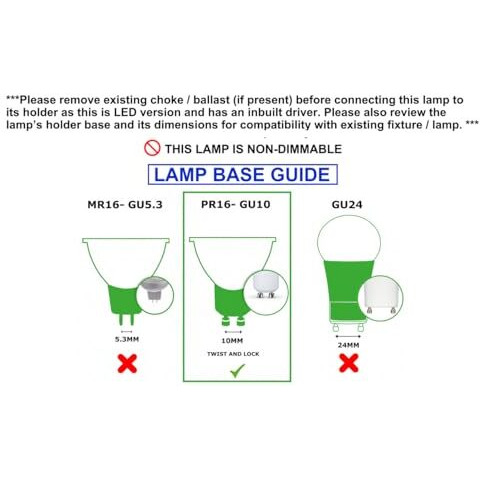 Osram Ledvance Pr165036 2700K 230V 4.5 Watt Gu10 Led Lamp (Warm White)
