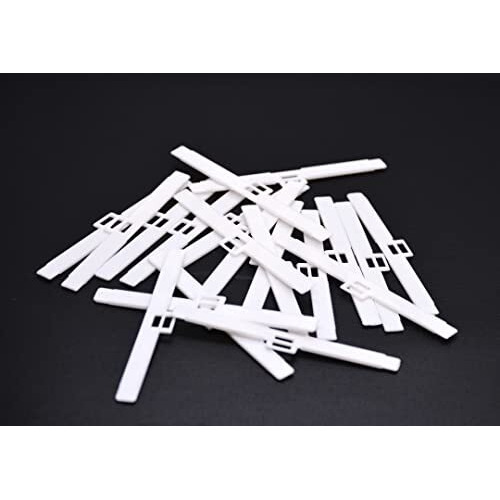 Fapbadri Vertical Plastic Blind Hanger - 50 Pieces