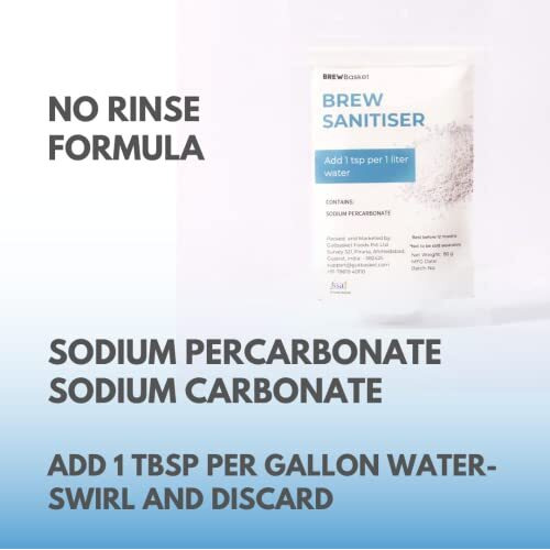 Brewbasket Wine Making Supplies For Making 20+ Bottles Of Wine - Yeast, Sanitiser, Bentonite, Wine Ageing, Campden Along With Usage Instructions