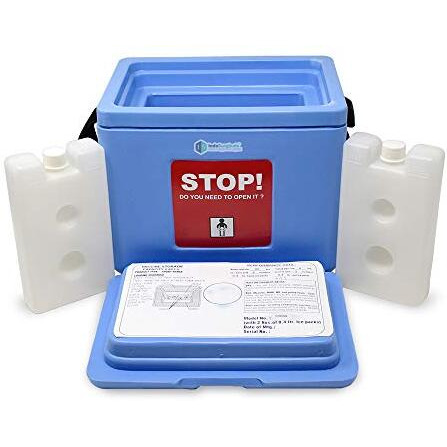 Is Indosurgicals Small Vaccine Carrier With 2 Icepacks - 0.80 L