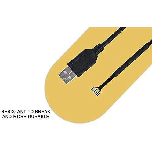 Senbun Usb 2.0 Morpho Cable, Morpho Device Cable For Mso 1300 E/E2/E3 Biometric Finger Print Scanner Morpho Usb Cable (Usb 2.0)