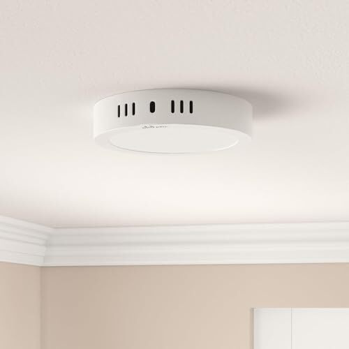 Murphy 15-Watts Slim Round Led Surface Mount Panel Light Without False Ceiling (Cool White).