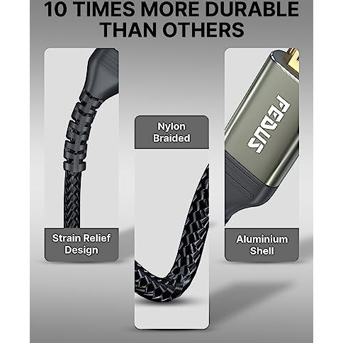 Fedus Usb C To Hdmi Cable, 1.5 M 4K@60Hz Type-C To Hdmi Adaptor For Home Office And Mac Thunderbolt 3/4 Compatible Usb C To Hdmi Converter For Laptop, Mobile, Ipad Pro, Macbook, Chromebook, Tv,Monitor